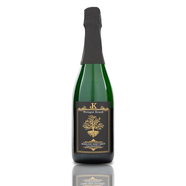 Zeller Schwarzer Herrgott RIESLING SEKT b.A. brut bio Bioland