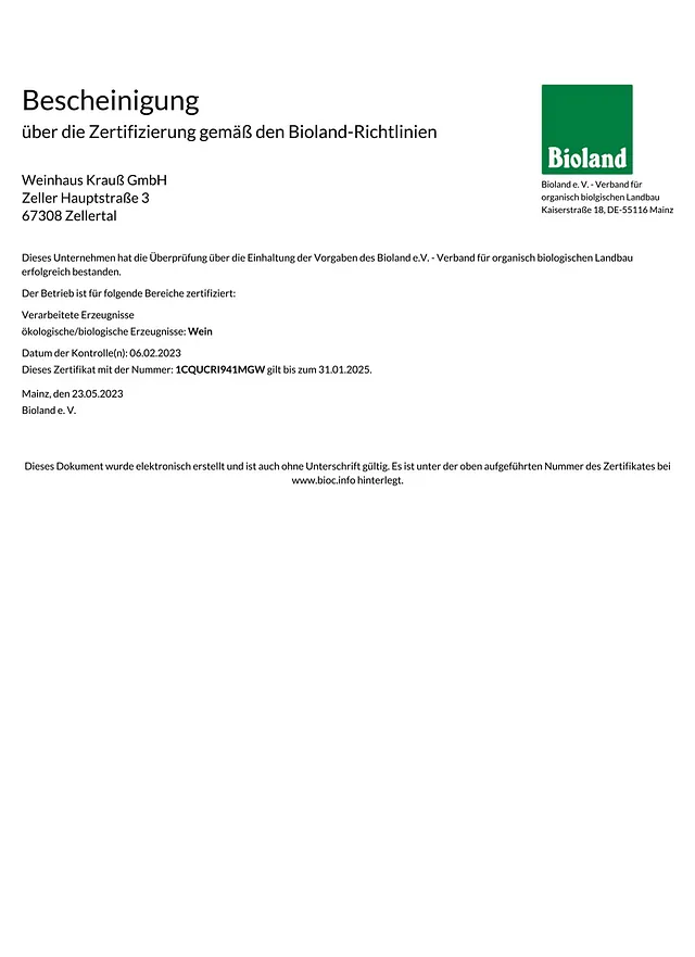 Weinhaus Krauß GmbH