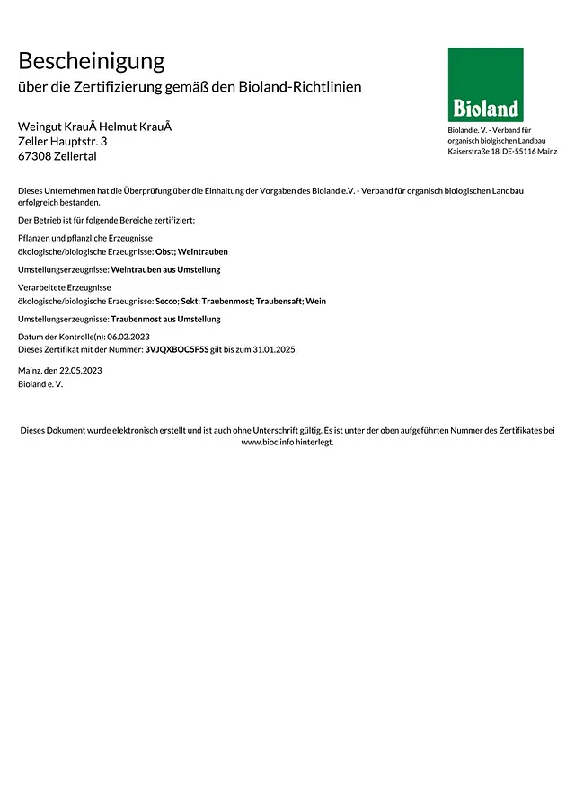 Weinhaus Krauß GmbH